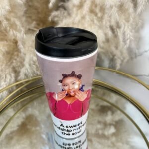 Cone Shape Steel Tumbler with L